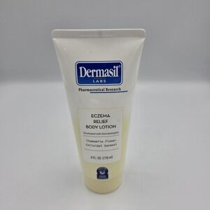 Dermasil Labs Eczema Relief Moisturizing Lotion 6oz Chamomille‎ Flower Oatmeal